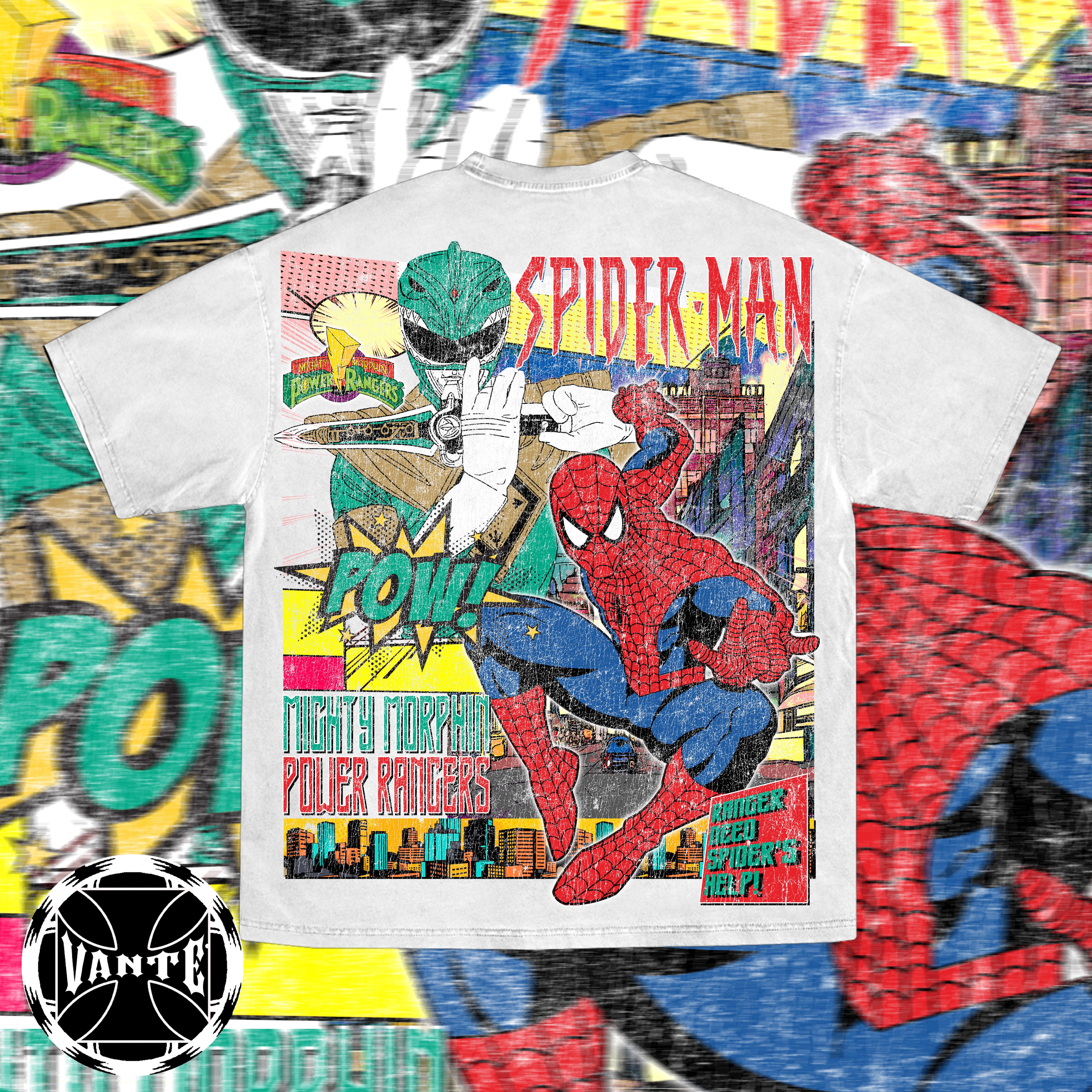 Green Ranger x Spider-Man