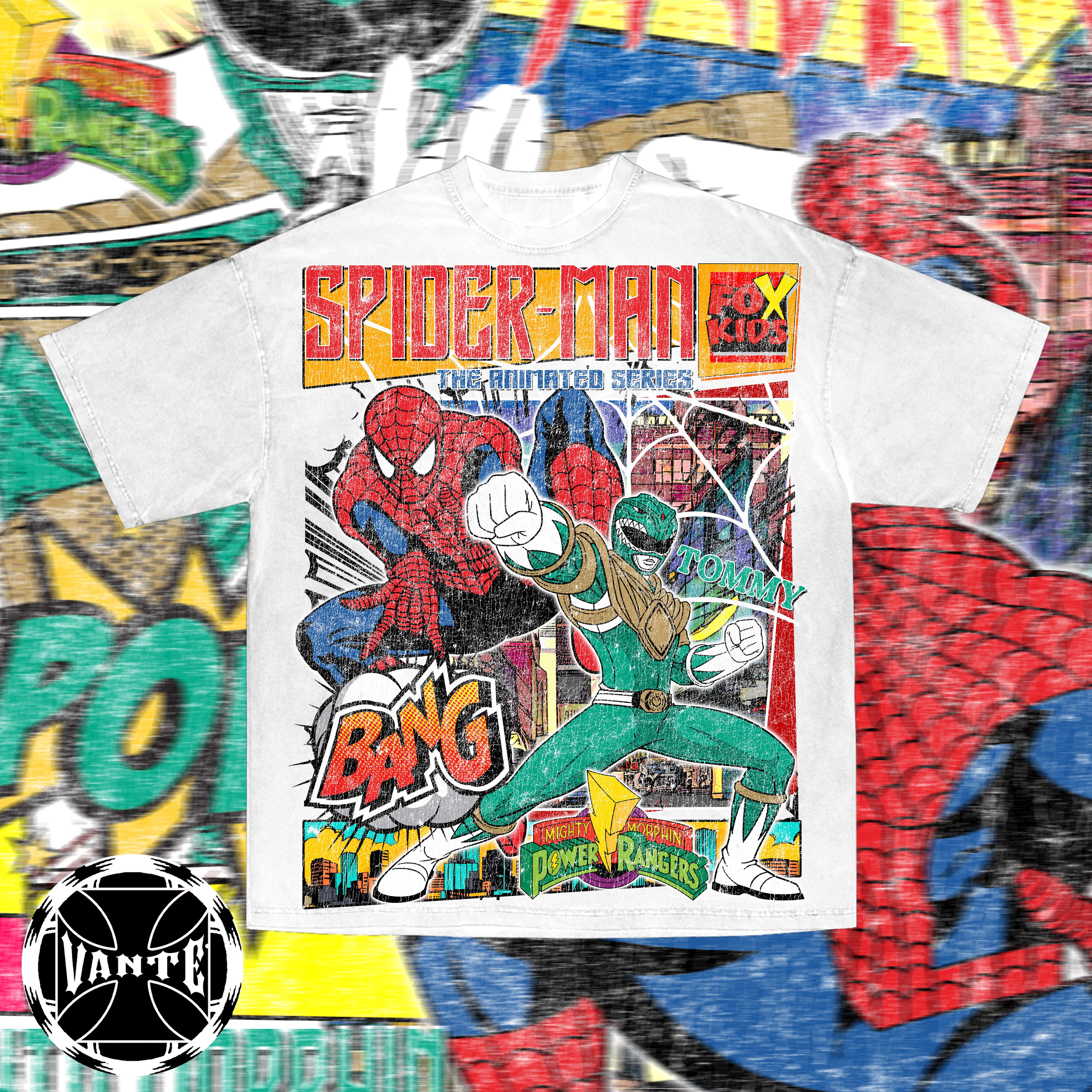 Green Ranger x Spider-Man