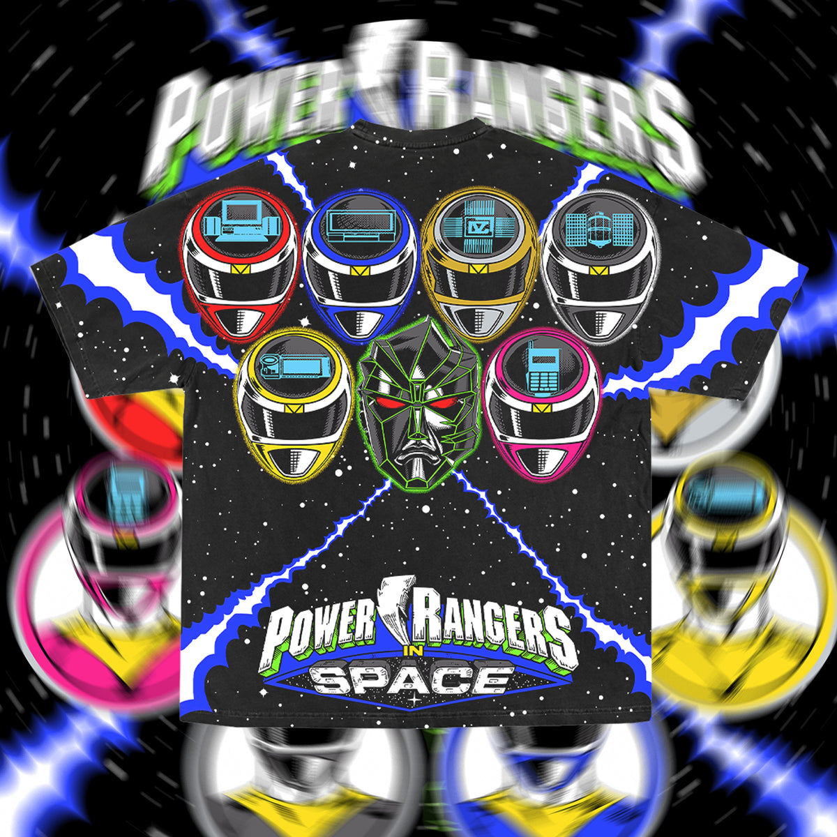 Power Rangers In Space AOP