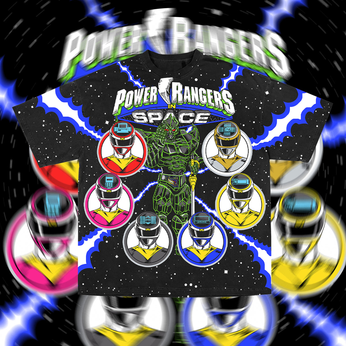 Power Rangers In Space AOP