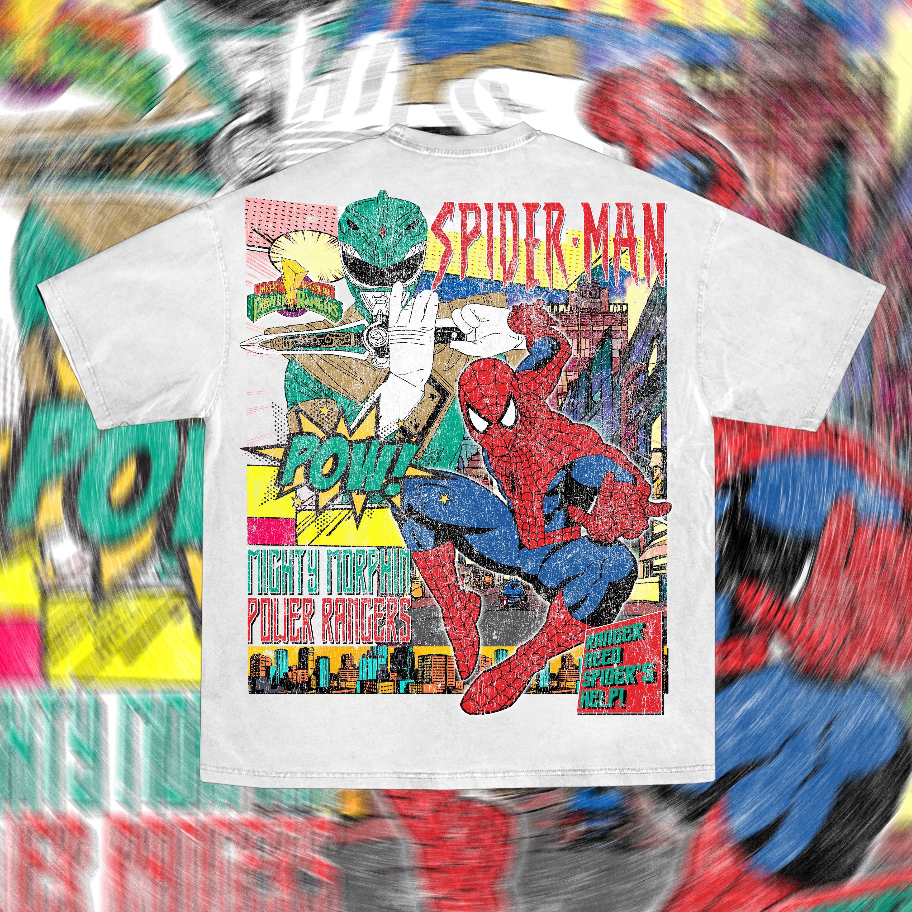 Green Ranger x Spider-Man