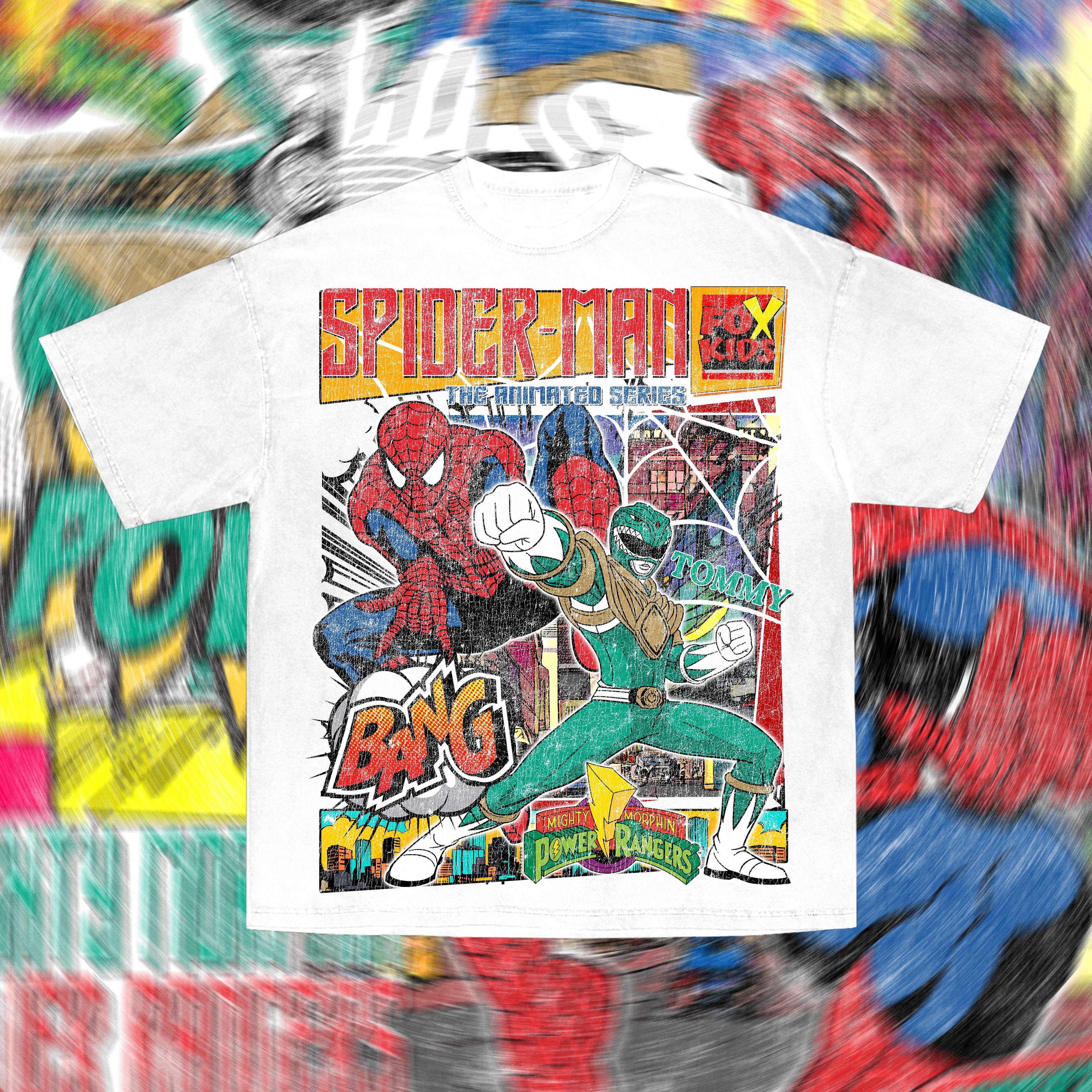 Green Ranger x Spider-Man