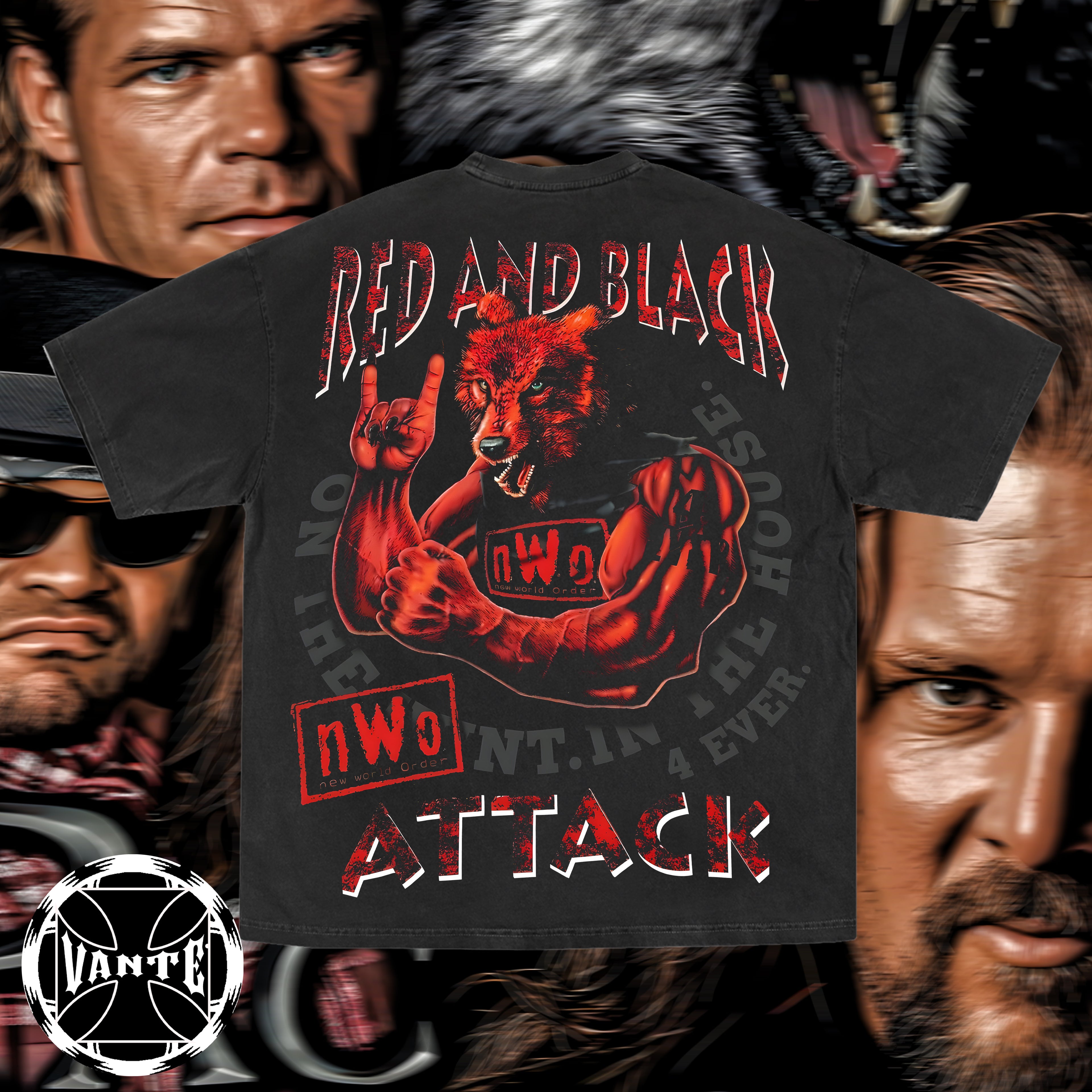 Red & Black Wolfpac