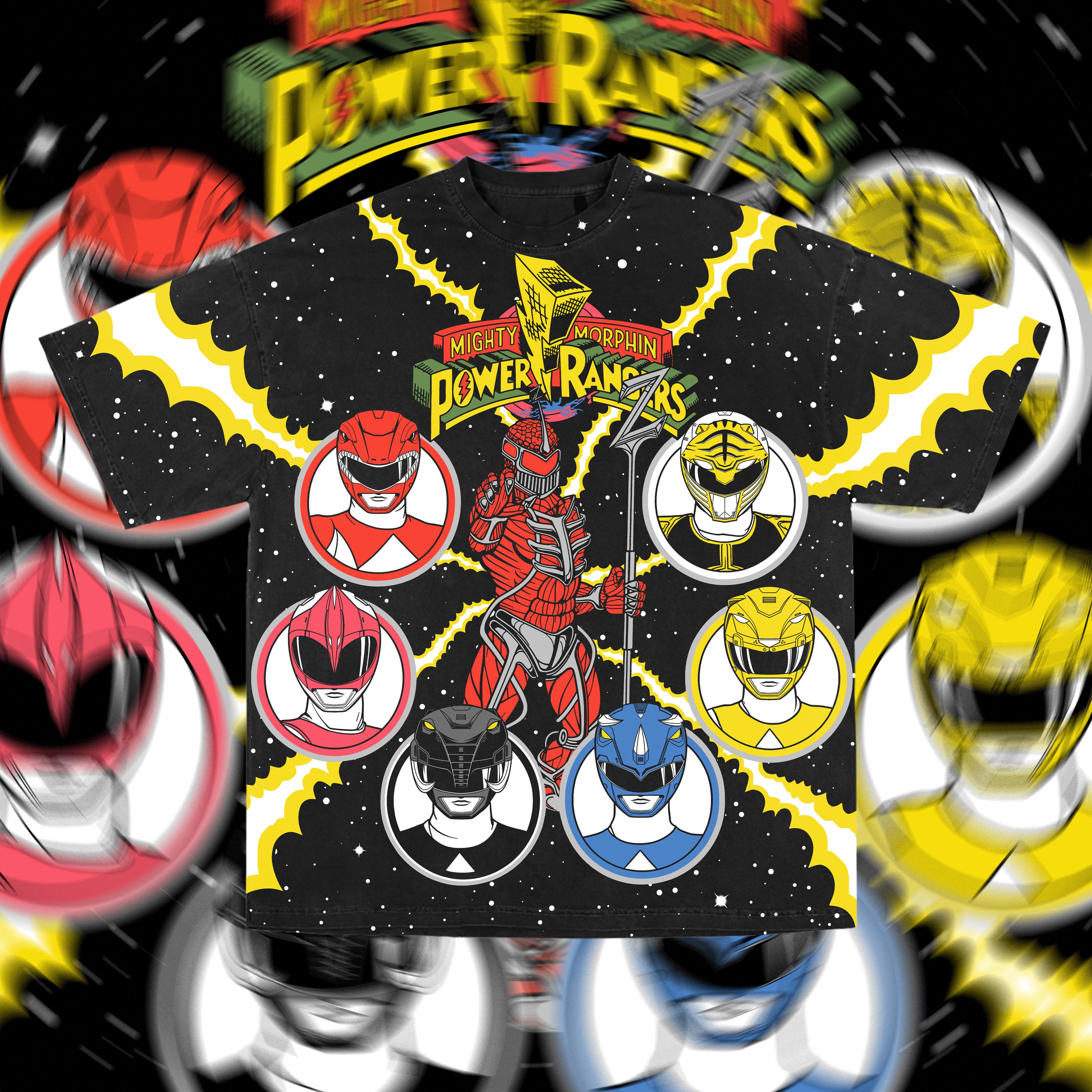 Power Rangers AOP